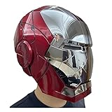 MXXYM Iron Man Electric Helm 1:1,Elektrisches Öffnen Schließen...