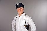 Schulterholster schwarz Kunstleder Polizei Kostüm Polizist...