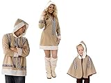 KarnevalsTeufel Kostüm Eskimo, Familien-Kostüm, Eskimokind,...