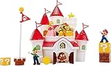 Nintendo SUPER Mario PILZ-PALAST +Figur, 70843-4L, Mehrfarbig
