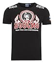 BENLEE Rocky Marciano Herren Men Slim Fit T-Shirt Thailand, Schwarz, S