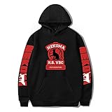 Tuboshu Kuroo Tetsurou Print Hoodies Japan Anime Haikyuu Männer...