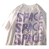 Sawmew Gothic Cartoon Tshirt Damen Harajuku Shirt Oversize Y2k Fashion...