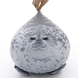 RAINBEAN Robbe Kuscheltier, Chubby Blob Seal Kissen Ozean Tier...