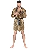 Peignoir léopard homme