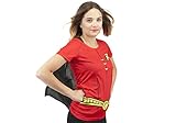 Robin DC Comics Sublimated Juniors Cape T-Shirt Tee Kostüm...