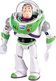 Mattel GGX30 - Toy Story 4 Buzz Lightyear mit Schild Spielzeug Action...