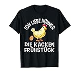 Funny Chicken Spruch Bäuerin Bauern Huhn Henne Hahn Hühner T-Shirt