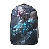 NIUXICH League of Legends Jungen Rucksäcke Für Die Schule Illaoi 3D...