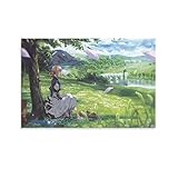 Violet Under The Violet Evergarden Tree Anime Poster Dekorative...