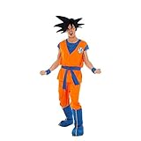 Generique - Son Goku-Herrenkostüm Lizenz von Dragonball Z orange - L