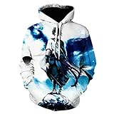 IFIKK Anime Pullover Hoodie Jungen Mädchen 3D Druck Manga Anime...