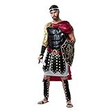 EraSpooky Herren Römisches Gladiator Kostüm mit Umhang...