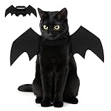 Katze Fledermaus Kostüm,Katzen Fledermausflügel Halloween Kostüm...