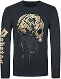 Sabaton Barbed Wire Skull Männer Langarmshirt schwarz L
