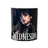 Wednesday Addams Merchandise, Wednesday Addams Kaffeetasse, 350 ml...