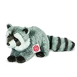 Teddy Hermann 92529 Waschbär 29 cm, Kuscheltier, Plüschtier mit...