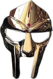 Zomitiya Mittelalter MF Doom Gladiator Maske Golden Finish Knight...