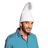 Boland 01354 - Zwergenmütze, aus Filz, weiß, Unisex, Hut, Mütze,...