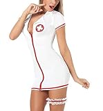 FONDBERYL Frauen Lingerie Dessous Babydolls Nachtkleid Rückenfrei...