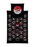 FC Bayern München Bettwäsche Signature 2022-23 Schwarz