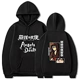 dashcos Angels of Death Kapuzenpullover Isaac Foster Pullover Lässig...