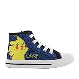 POKEMON Turnschuhe für Kinder von 3 bis 8 Jahren, Blaue Sneaker 28 EU...
