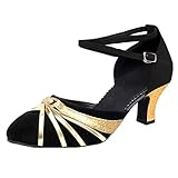 TIFIY Damen Tanzschuhe Frauen Rumba Waltz Prom Ballsaal Latin Salsa...