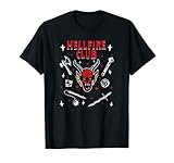 Stranger Things 4 Hellfire Club Icon Collage T-Shirt