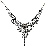 Balinco GOTHIC CHARLESTON HALSKETTE, Schwarz, Choker, Halsschmuck...