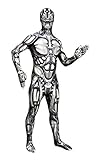 Morphsuits Roboter Kostüm für Erwachsene, Monster Verkleidung,...