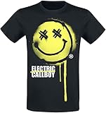 Electric Callboy Spray Smile Männer T-Shirt schwarz XL 100% Baumwolle...