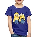 Spreadshirt Minions Phil Und Stuart Lustig Kinder Premium T-Shirt,...