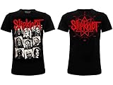T-Shirt Slipknot Offizielles Modell Xerox Doppeldruck Rock Heavy Metal...