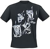 Eilish, Billie Ghoul Smoke Männer T-Shirt schwarz M 100% Baumwolle...