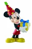 Bullyland 15338 - Spielfigur Walt Disney Mickey Mouse mit Geschenk,...