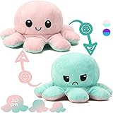 Reversible Octopus Soft Toys, doppelseitiges Flip Octopus...