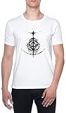 Elden Ring Black Männer T-Shirt Weiß Rundhals Men White Round Neck