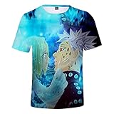 The Seven Deadly Sins T-Shirt Anime Cosplay Kostüm Meliodas 3D...