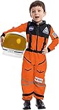 Spooktacular Creations Astronaut NASA Pilot Orange Costume Movable...