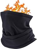 Augcomre Loop schal Multifunktionstuch Winddicht Schlauchschal Schwarz...