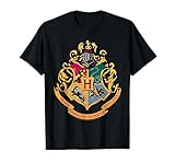 Harry Potter Hogwarts Crest Gold T-Shirt