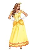 LEG AVENUE 85559 2 teilig Set Sonnenblumen Prinzessin, Damen Karneval...