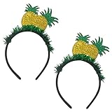 minkissy 2 Stück Obst Stirnband Ananas Haarreifen Haarband mit...