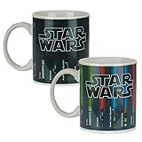 Paladone Star Wars Lichtschwert Farbwechsel Becher 290ml, mehrfarbig,...