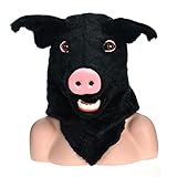 K99 Schweinkopf-Maske - Halloween-Schwein-Maske - Halloween-Party...