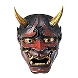 Zhangpu Samurai Oni Maske, Halloween Vollmasken, japanische Cosplay...