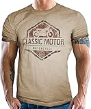 Gasoline Bandit Original Biker Racer T-Shirt: Classic Motorcycle Used...