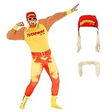 Morph Costumes Hulk Hogan Kostüm Herren Karneval Kostüm Herren...