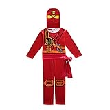 Thombase Ninja-Krieger-Verkleidung, Kostüm für Jungen, Kinder,...
